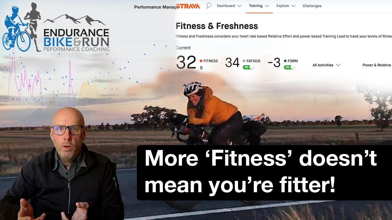TrainingPeaks PMC and Strava Fitness/Freshness Chart, what do they really mean