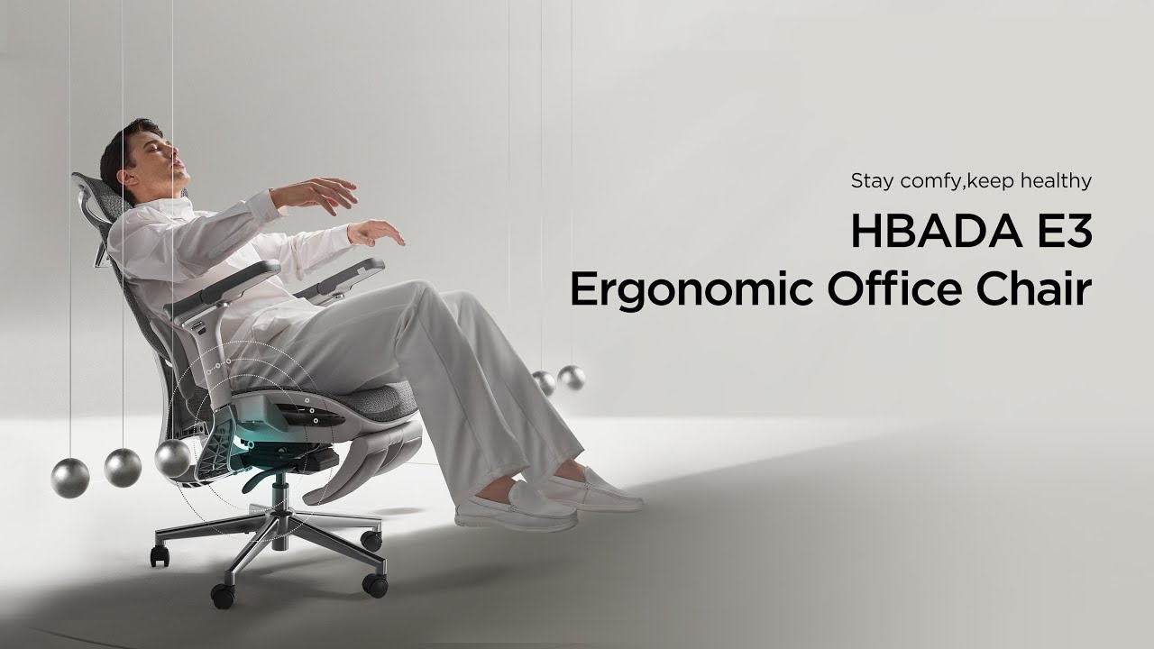 HBADA E3 Ergonomic Office Chair Is Coming!