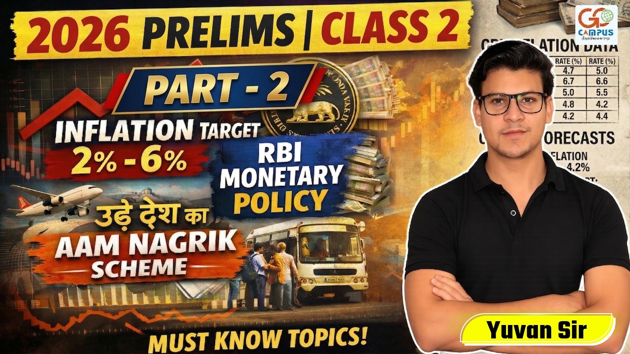 March 2026 Updates: Why RBI Kept 2-6% Target & The New Modified UDAN Scheme | Yuvan Sir #upscexam