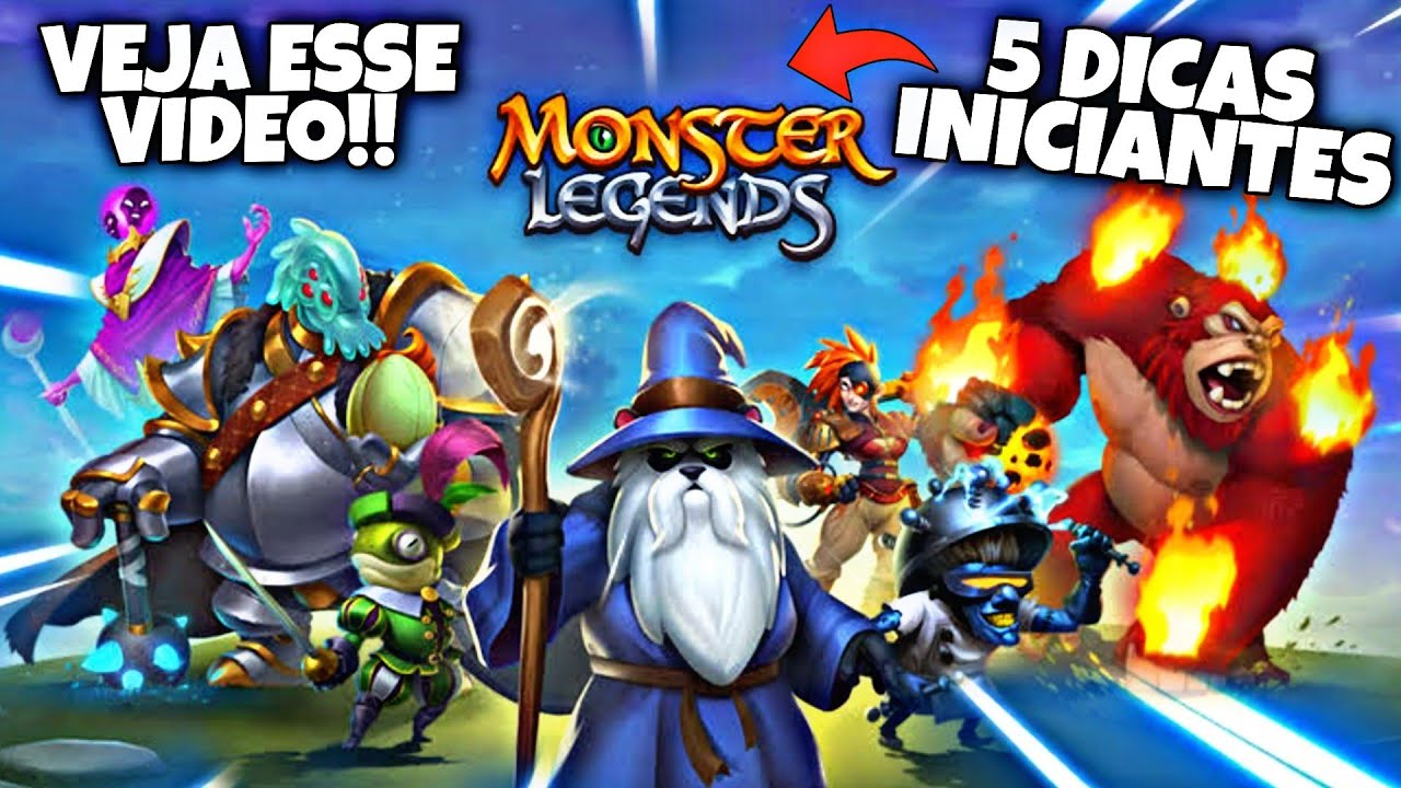 5 DICAS INCRÍVEIS PARA INICIANTES EVOLUÍREM RÁPIDO NO MONSTER LEGENDS!!
