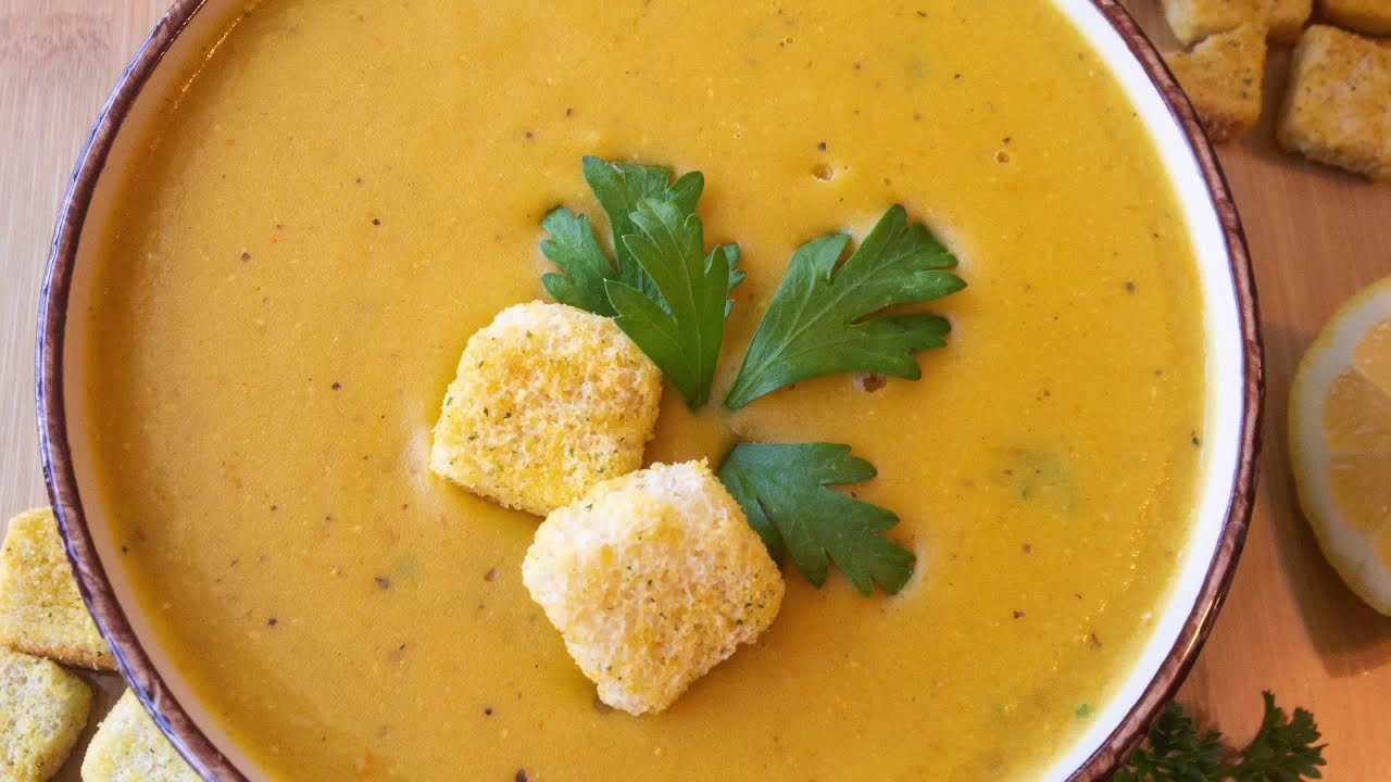 Red Lentil Soup | Instant Pot |