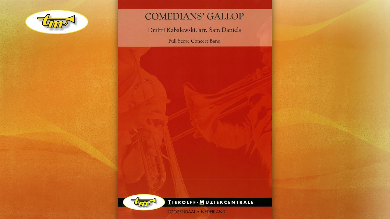 Comedian's Gallop - Concert Band - Kabalewski - Daniels - Tierolff