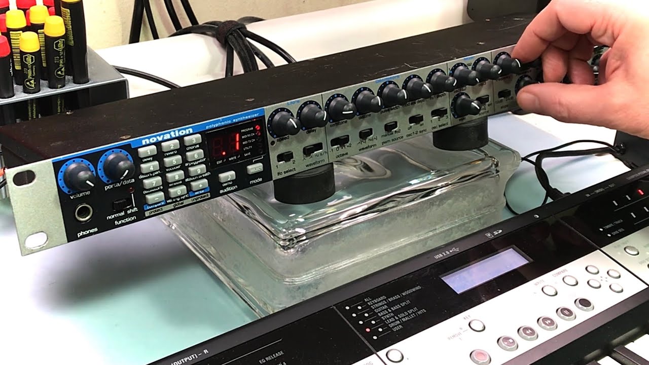 Novation A-Station Synth Working Great After Firmware Update!