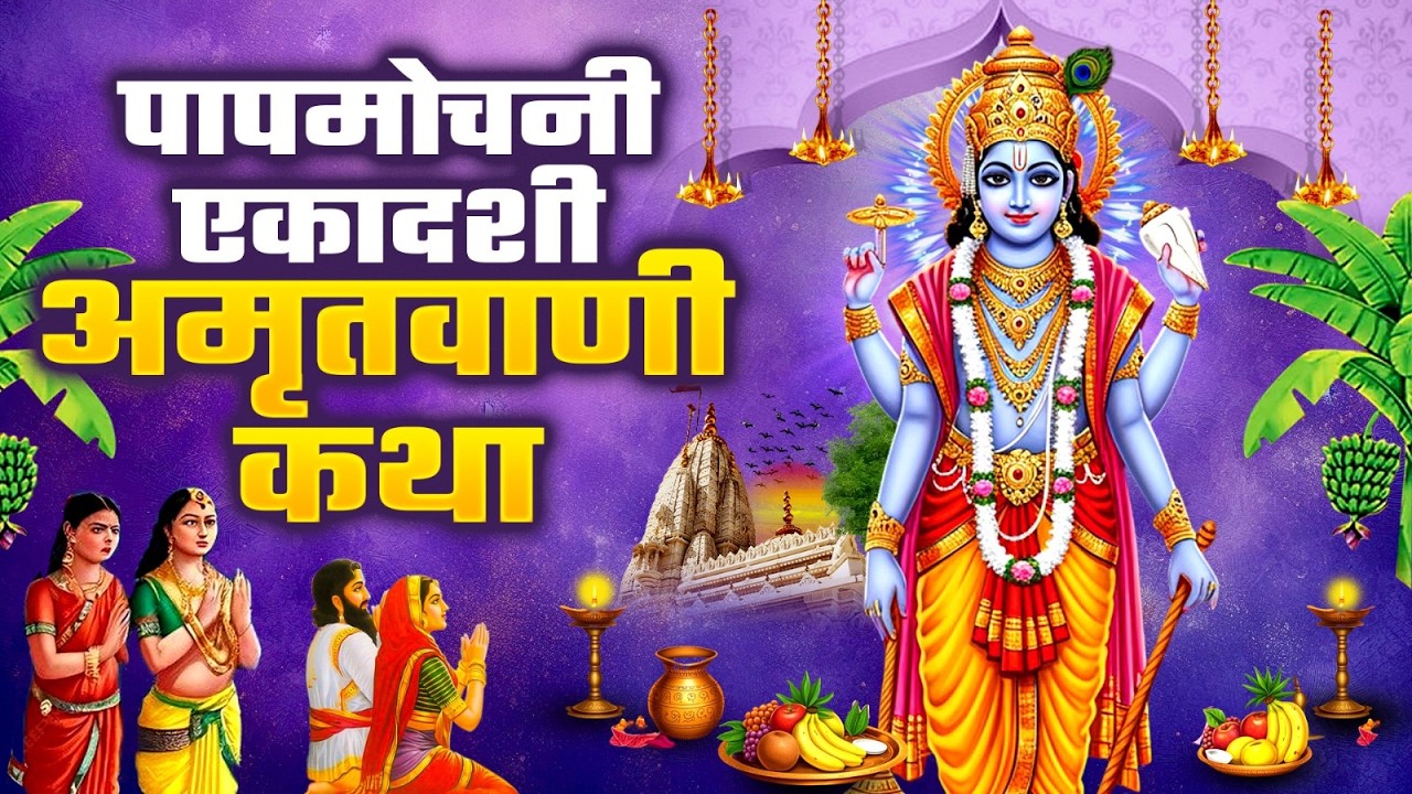 Pap Mochini Ekadashi Katha : पाप मोचनी एकादशी अमृतवाणी कथा | एकादशी की कहानी | Ekadashi Ki Aarti