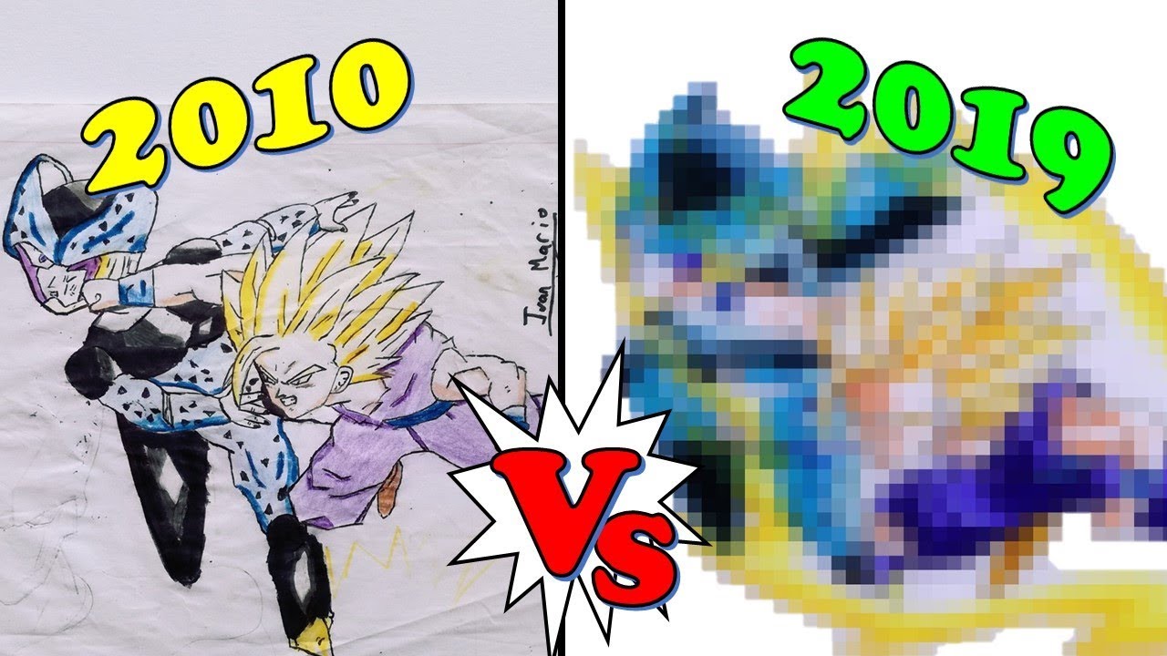 REHACIENDO DIBUJO DE MI INFANCIA/RE-DIBUJANDO DIBUJOS/Remaking drawing