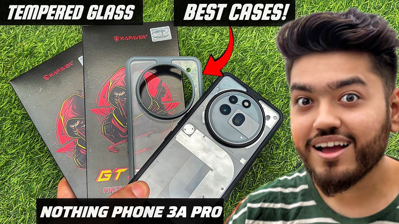 Nothing Phone 3a Pro Best Cases From Kapaver🔥 Nothing Phone 3a Pro Back Cover🔥