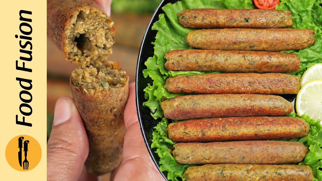 Moong Daal Seekh Kabab Recipe by Food Fusion