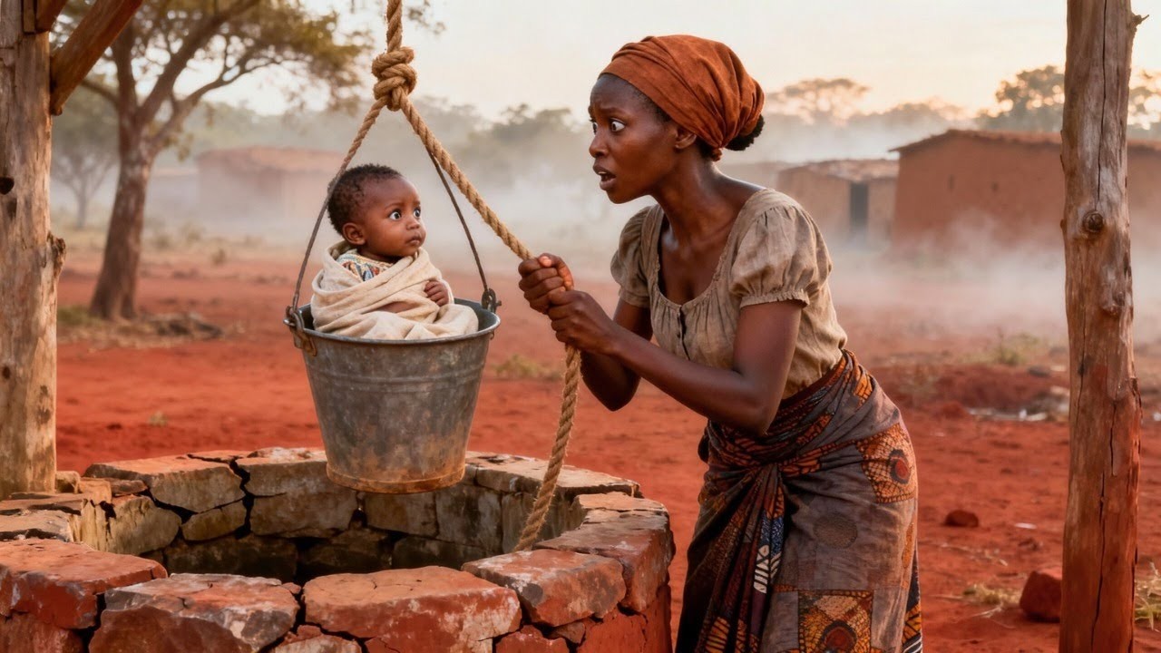 Elle puisa de l'eau au puits et y trouva un bébé. Le secret de ce puits va vous choquer. #conte