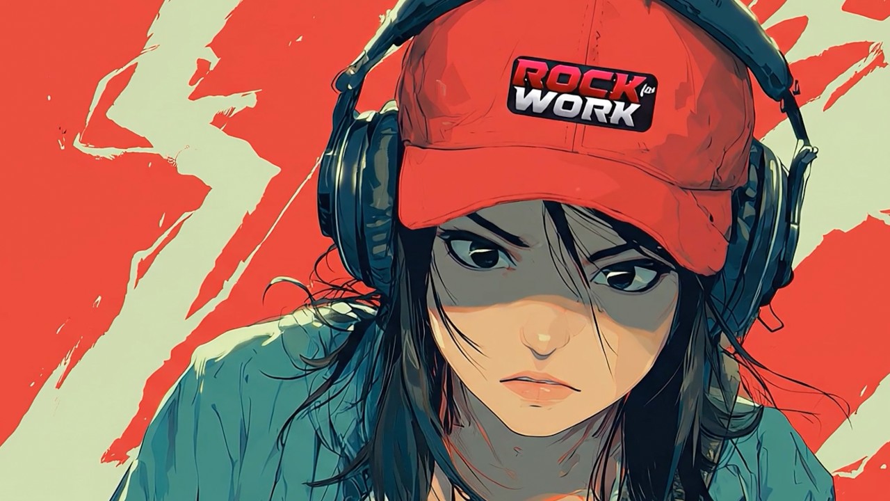Rock for Work – Power Rock | High-Energy Instrumental Rock for Focus, Coding & Productivity
