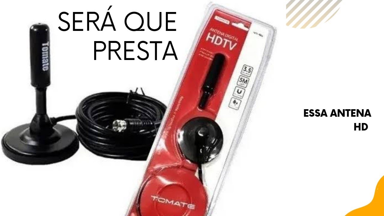Como Instalar Antena Digital HD MB Tech 5 metros vamos v&ecirc; se &eacute; Boa.