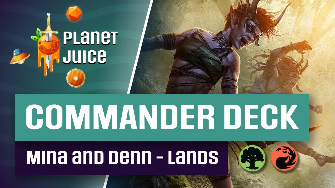 Mina and Denn / Commander Deck Tech / Lands / Landfall / EDH / MTG