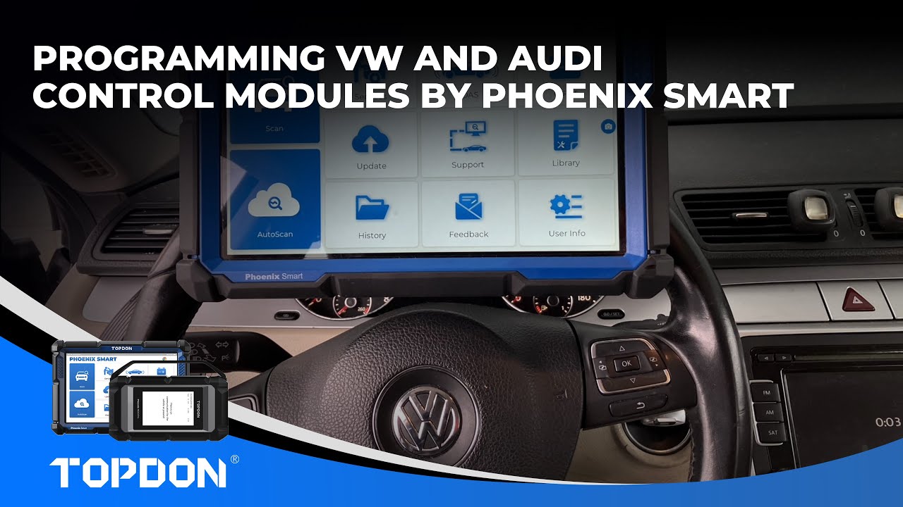 Программирование модулей управления Volkswagen и Audi с помощью Phoenix Smart