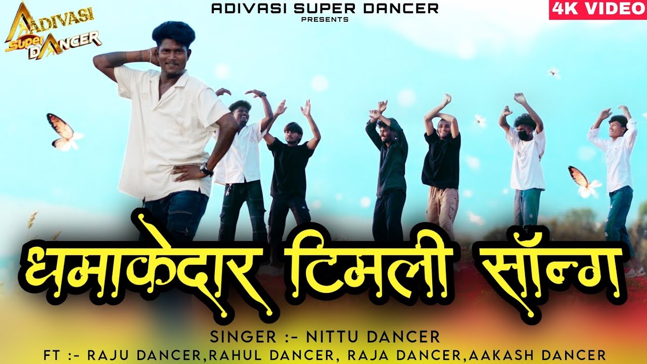 धमाकेदार टिमली राजू डांसर / Raju Dancer/ Singer Nittu Dancer / Adivasi New Song / Adivasi dj Mix 