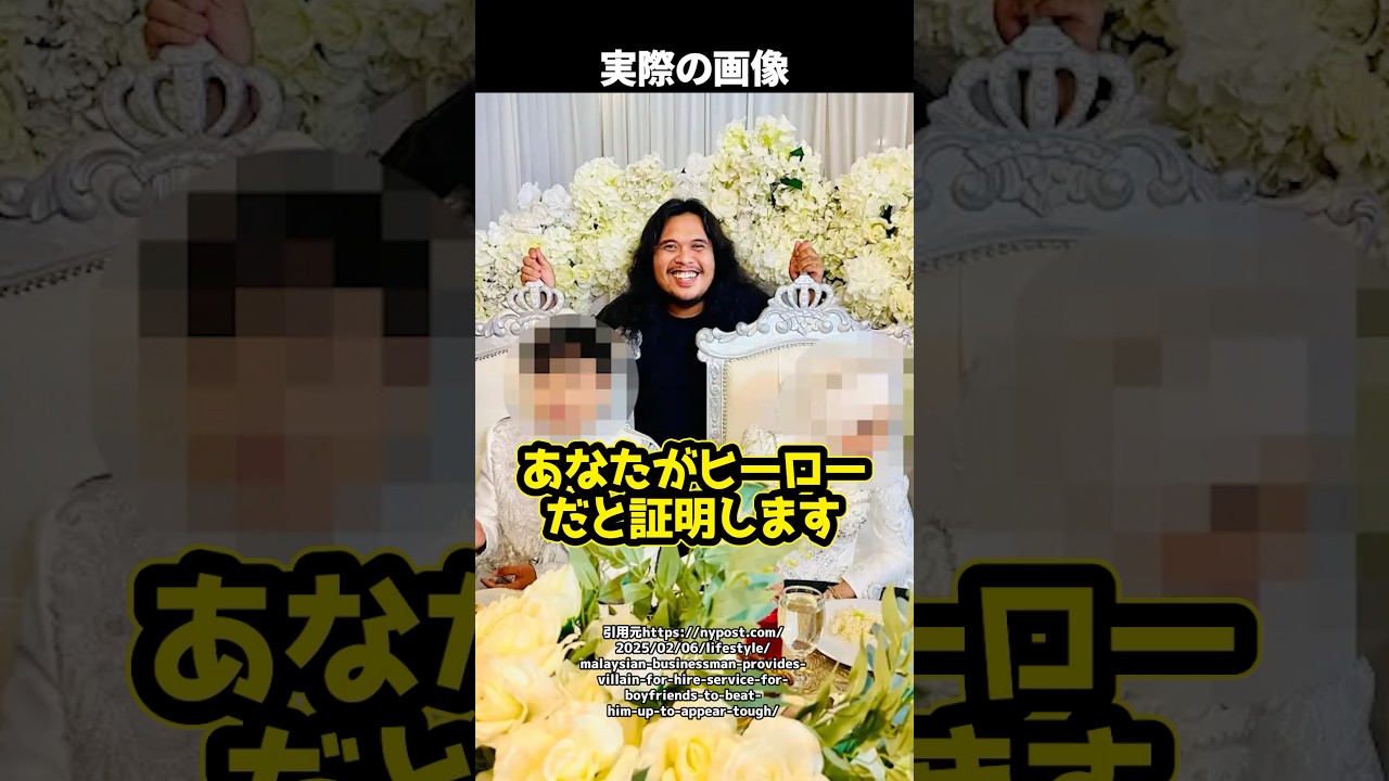 【SNS騒然】「不倫相手のふりして」依頼者の願いがヤバい&hellip;！SNSでバズった『悪役レンタル』とは？ #shorts