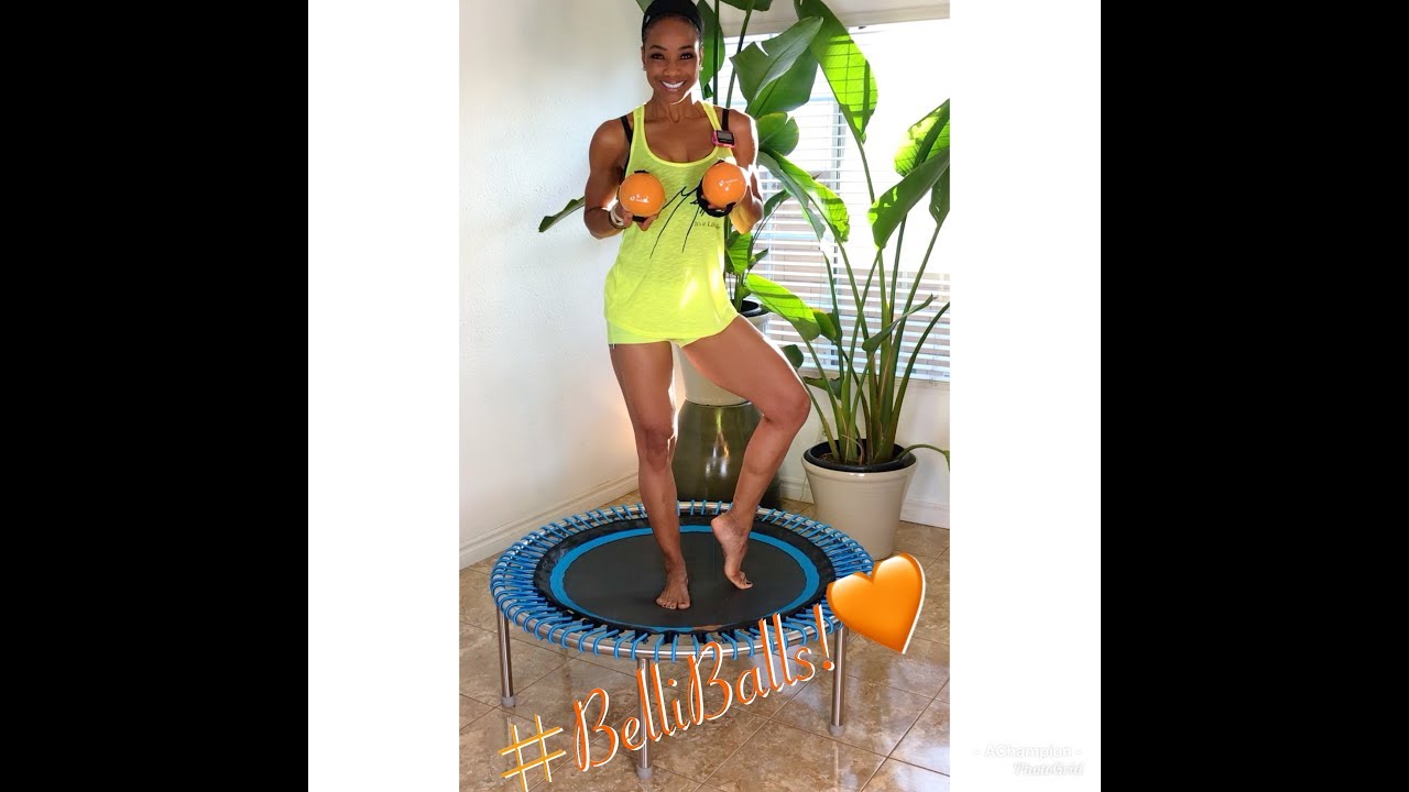 Bellicon Fat Burning Rebounding с BelliBalls (тренировка Табата от Arnita Champion)