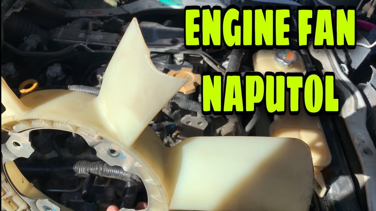 Nissan nv350 YD25 replace engine fan