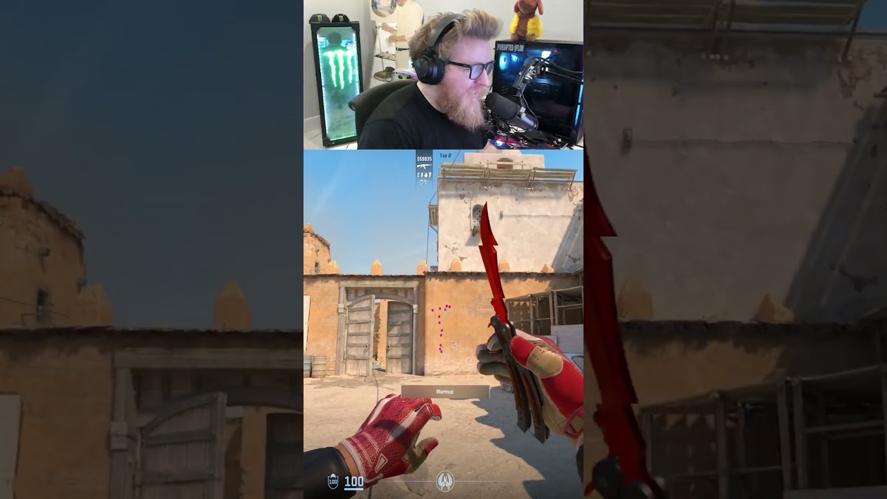 learning CS2 spray control  #fl0m #cs2 #counterstrike