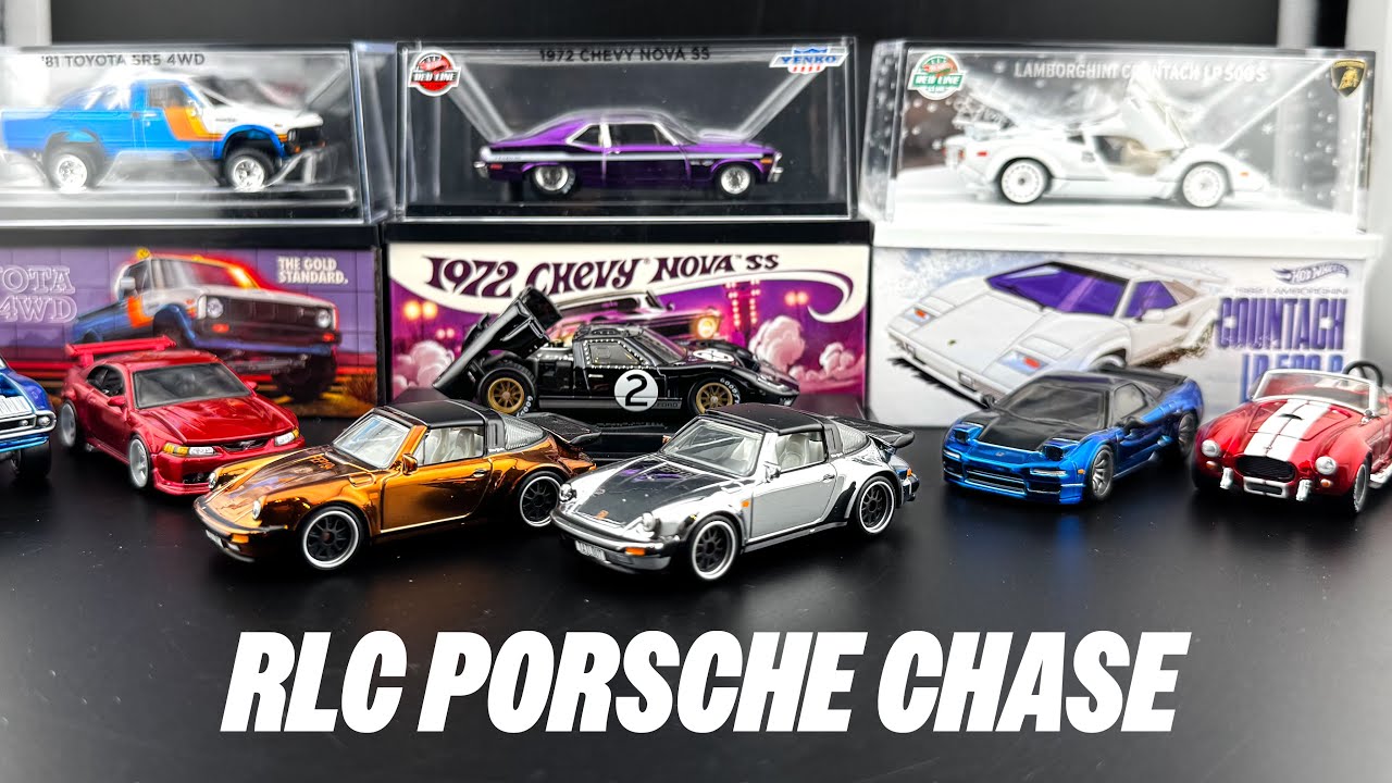 Первые погони Hot Wheels RLC и новые модели 2026 года с дизайнером Брендоном Ветуски