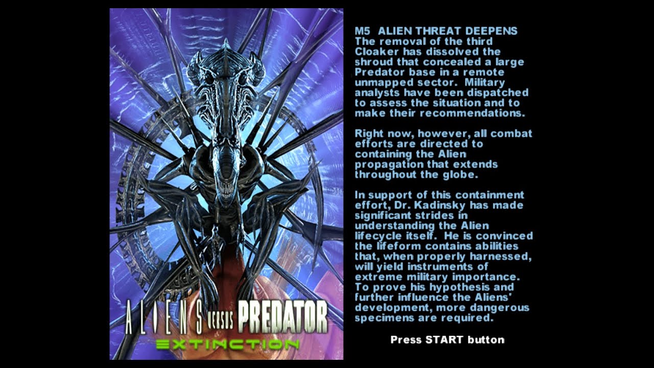 Aliens Versus Predator: Extinction - Marine Campaign (Mission 5)