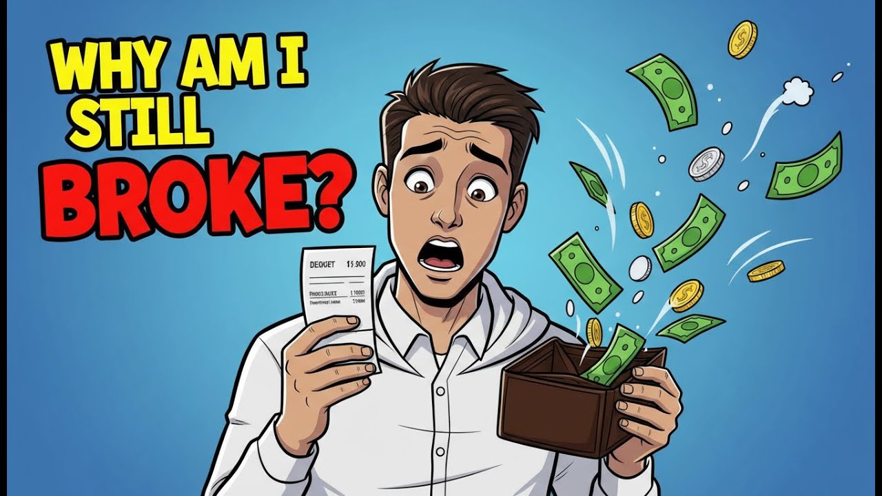 WHY YOU’RE ALWAYS BROKE EVEN WHEN YOU EARN MONEY