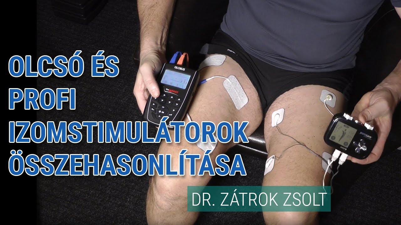 Egy olcsó és egy profi izomstimulátor összehasonlítása