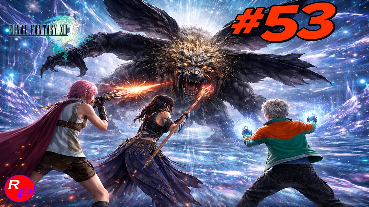 FINAL FANTASY XIII #53  BOSS JABBERWOCKY .......