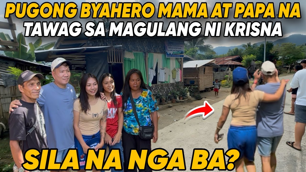PUGONG BYAHERO MAMA AT PAPA NA TAWAG SA MAGULANG NI KRISNA | HUMINGI NA NG BASBAS |@PugongByahero 