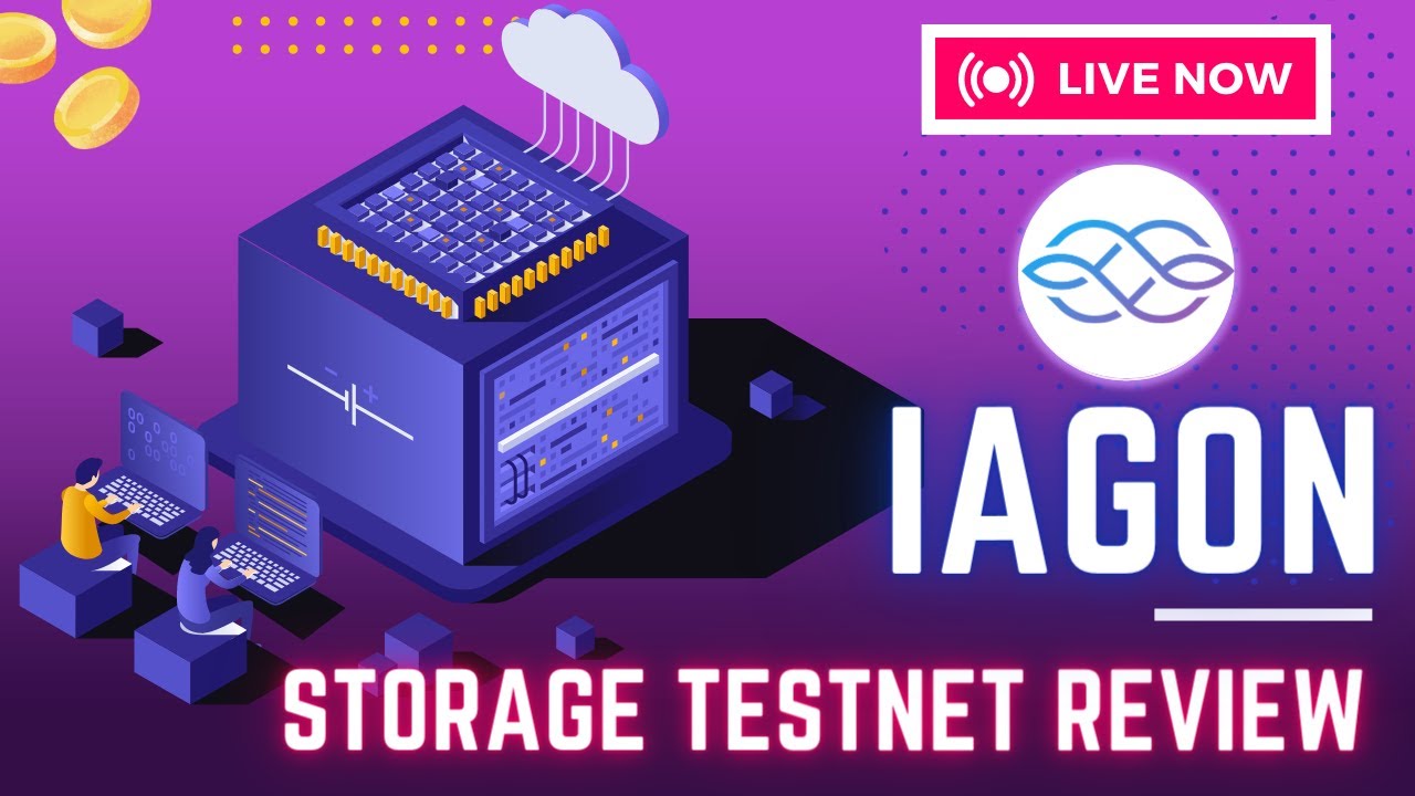 Iagon - Cardano's Distributed Storage Solution, COMPLETE Node Storage Testnet Review!