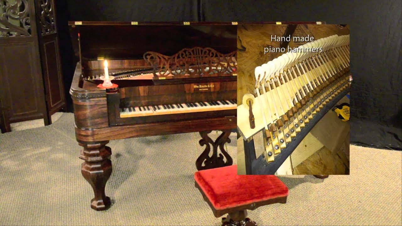 Knabe Square Grand Piano Restoration Process