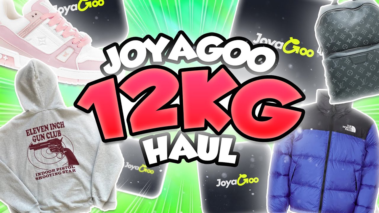 HUGE 12KG JOYAGOO HAUL! (Vetements, Louis Vuitton, The North Face & MORE!)