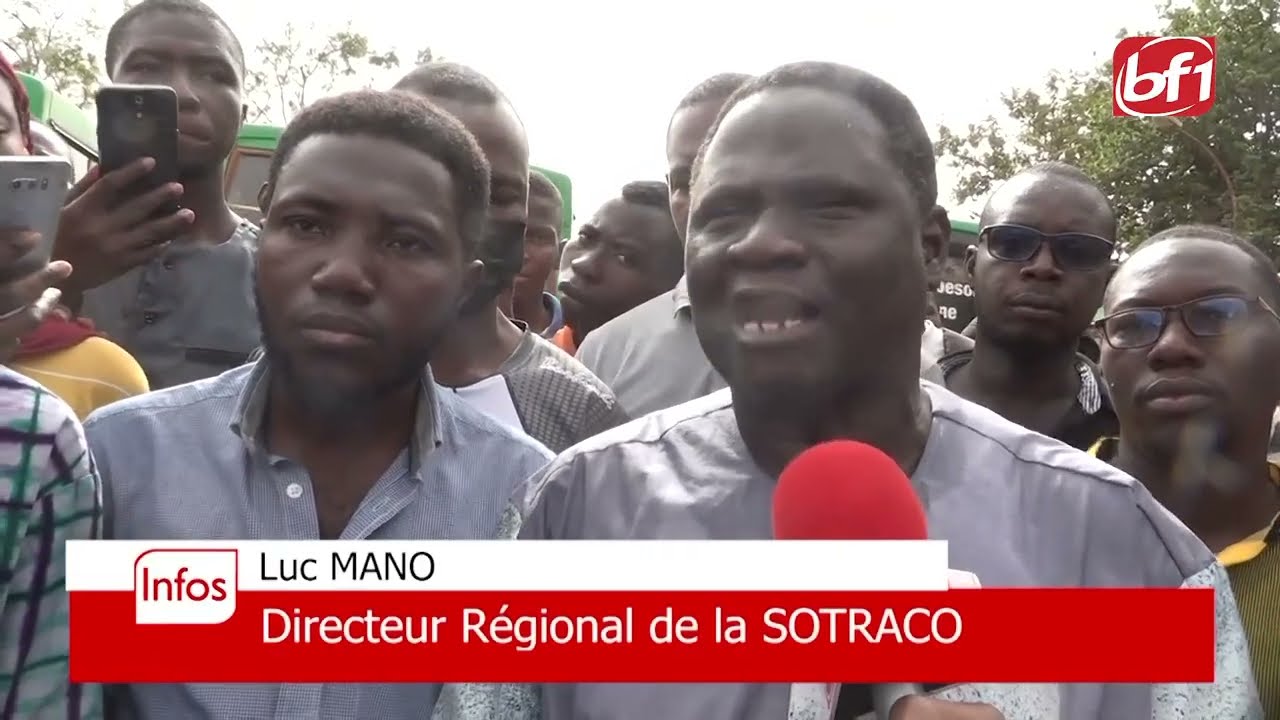 Bobo-Dioulasso: des étudiants manifestent leur mécontentement face à l'état vétuste des bus