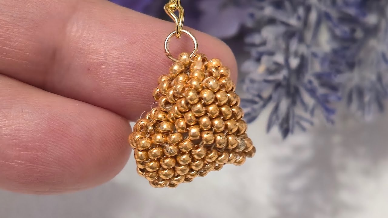 ДЕТАЛЬНІШЕ НЕ ЗНАЙДЕТЕ).Об'ємне серце з бісеру. 1 частина. Volumetric heart made of beads. #diyheart