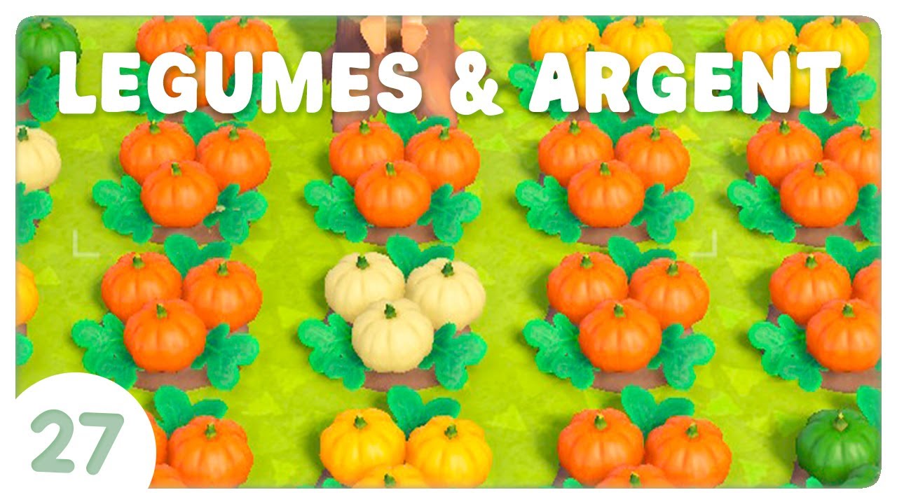 🥕 Les légumes me rendent riche ! #27 | Animal Crossing New Horizons