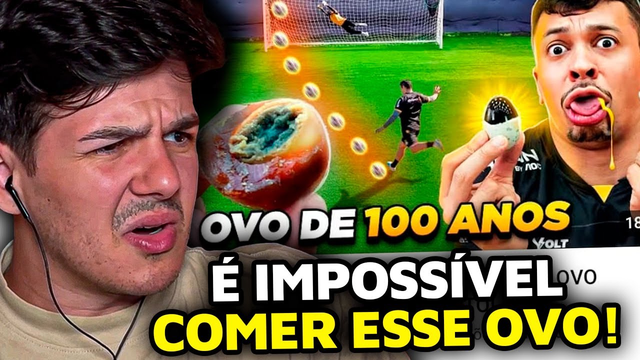O PIOR DO CANAL vai comer O OVO CENTENÁRIO NOJENTO! 🤮 - wardi REACT!