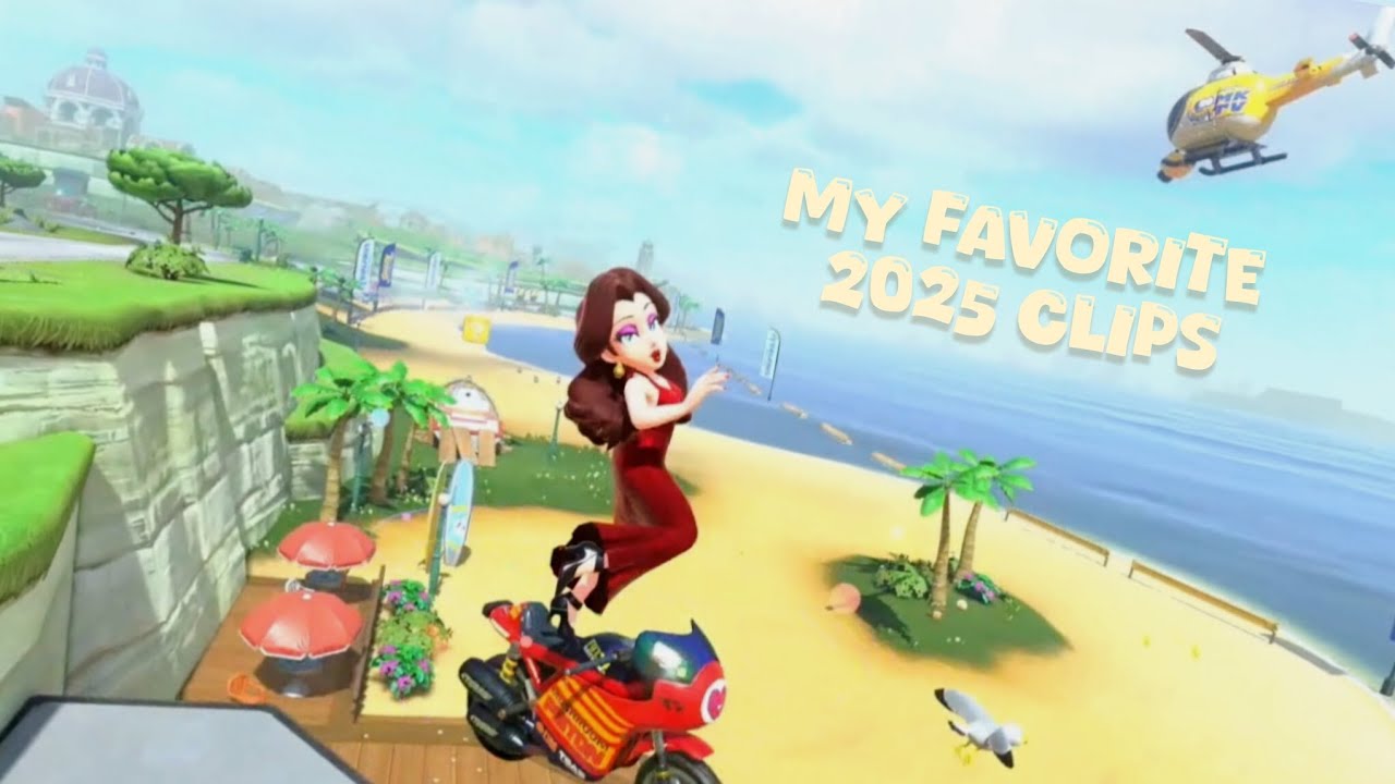 I redid my Favorite Mario Kart World Clips from 2025 