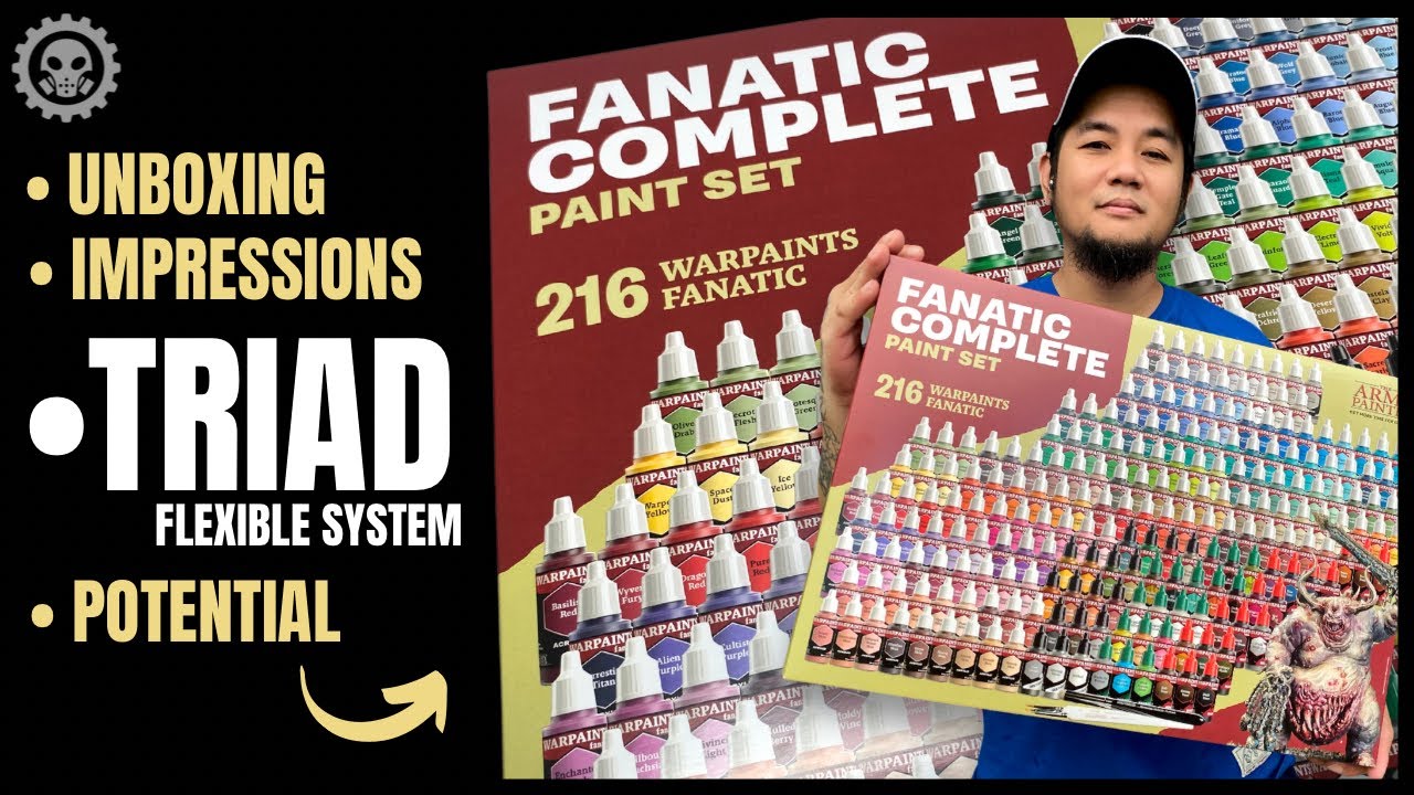 Warpaints FANATIC 🎨 Complete Paint Set Unboxing