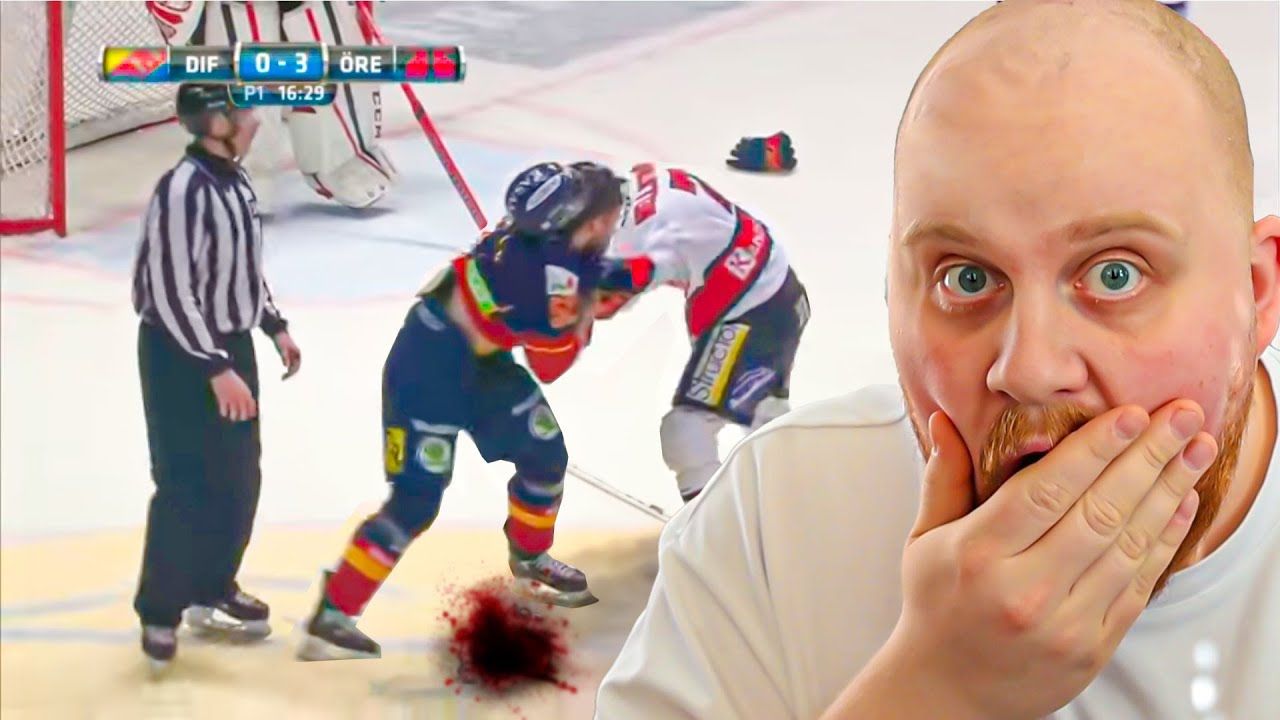 Reagerar p&aring; SJUKA SLAGSM&Aring;L I SHL!