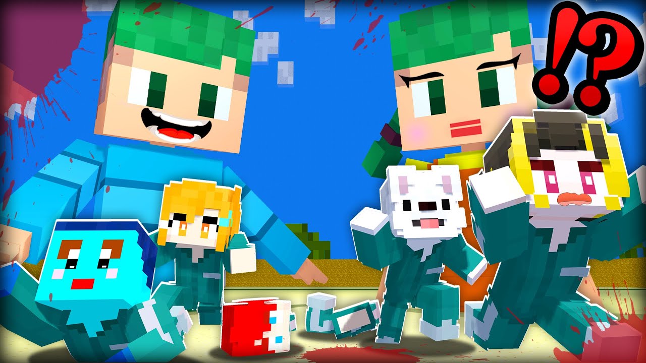 動いたら死ぬ！超怖い「デスゲーム」に参加して生き残るマインクラフト『さんどゲーム』【まいくら・Minecraft】よろずや🍭 × けなそゆ＆けなたろう🍌