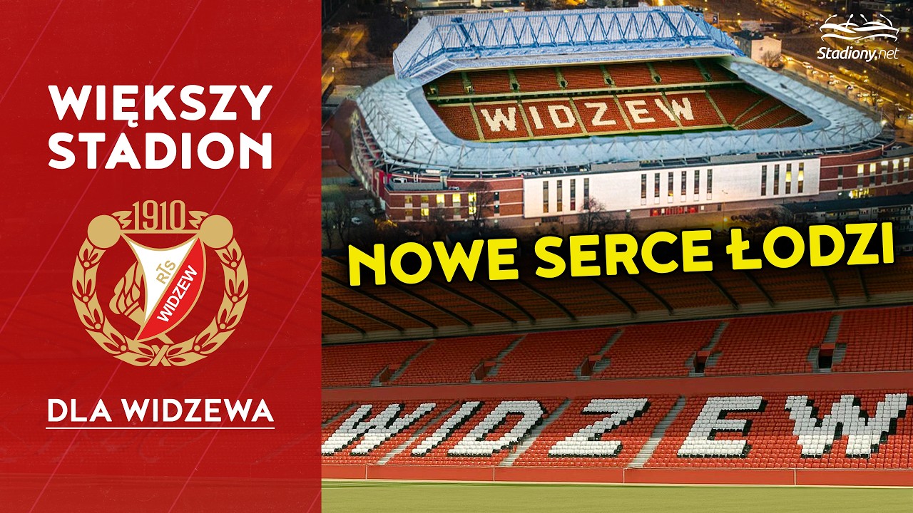 Kiedy WIĘKSZY STADION dla WIDZEWA ŁÓDŹ?