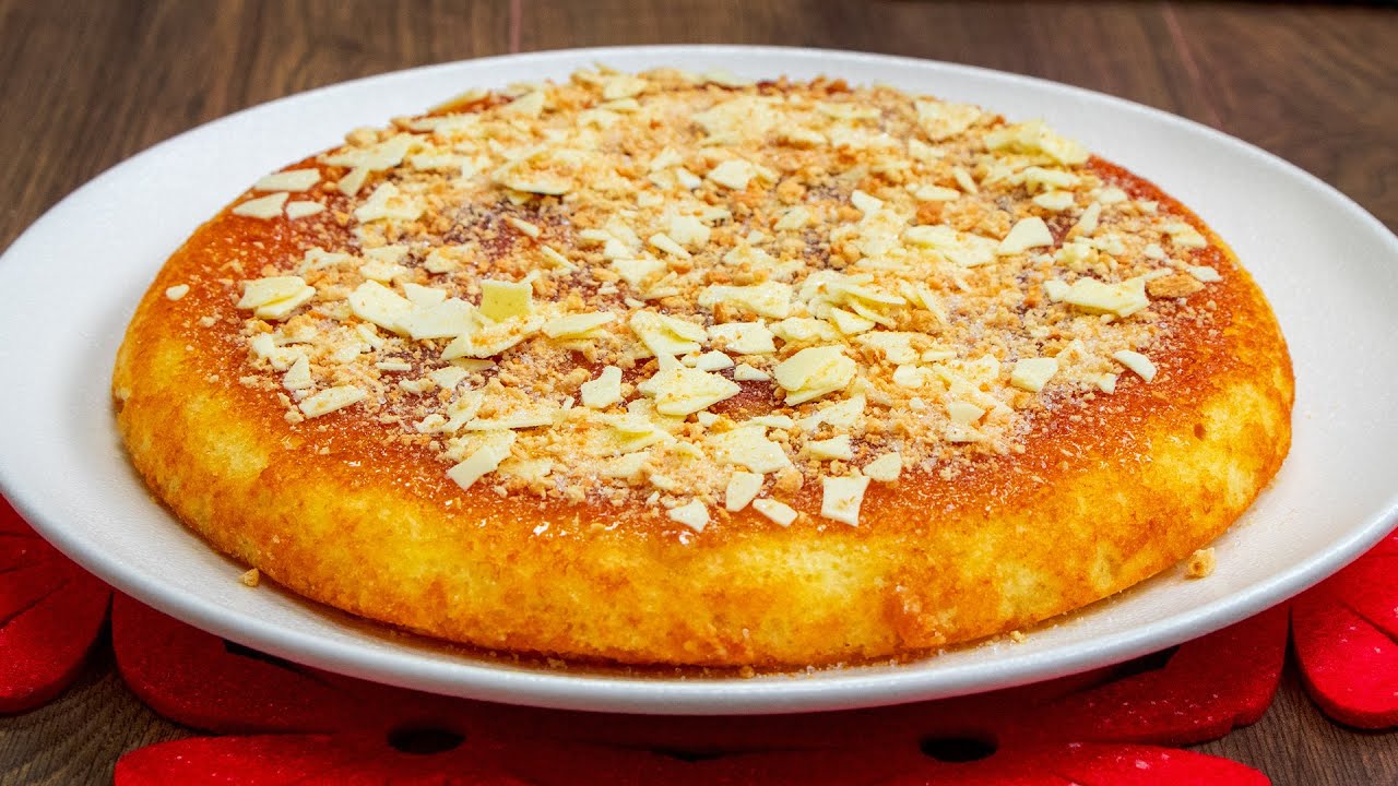Mleczna tarta na patelni dla fanów słodyczy i tych co lubią ciasta bez pieczenia!| Smaczny.TV
