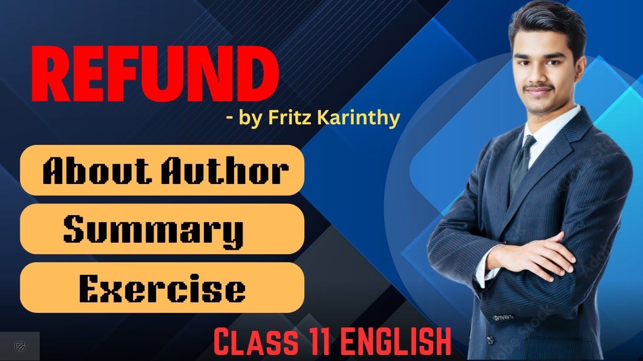 Grade 11 English Refund exercise | Summary + Full Exercise Solution | NEB New Course