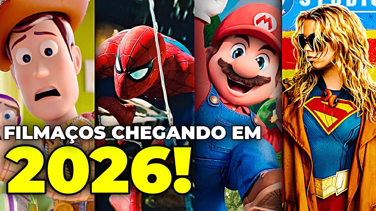 FILMES QUE VÃO BOMBAR EM 2026!
