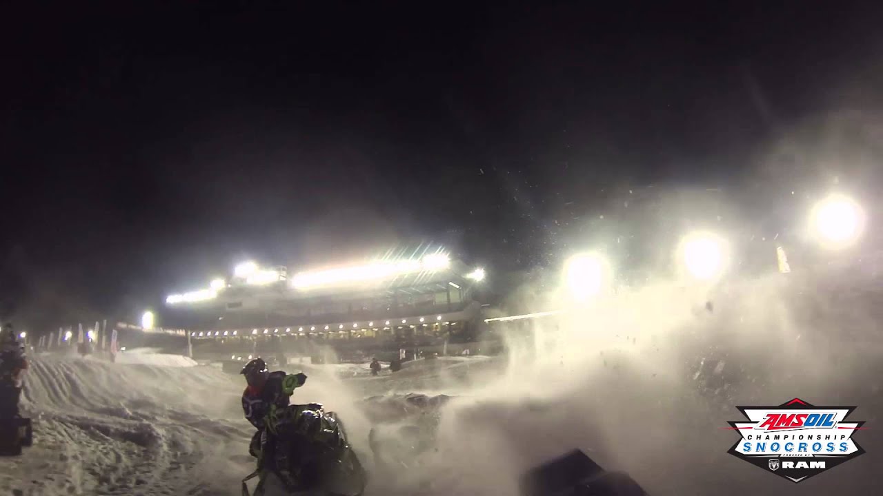 Levi LaVallee #108 Polaris GoPro Lap | AMSOIL Championship Snocross