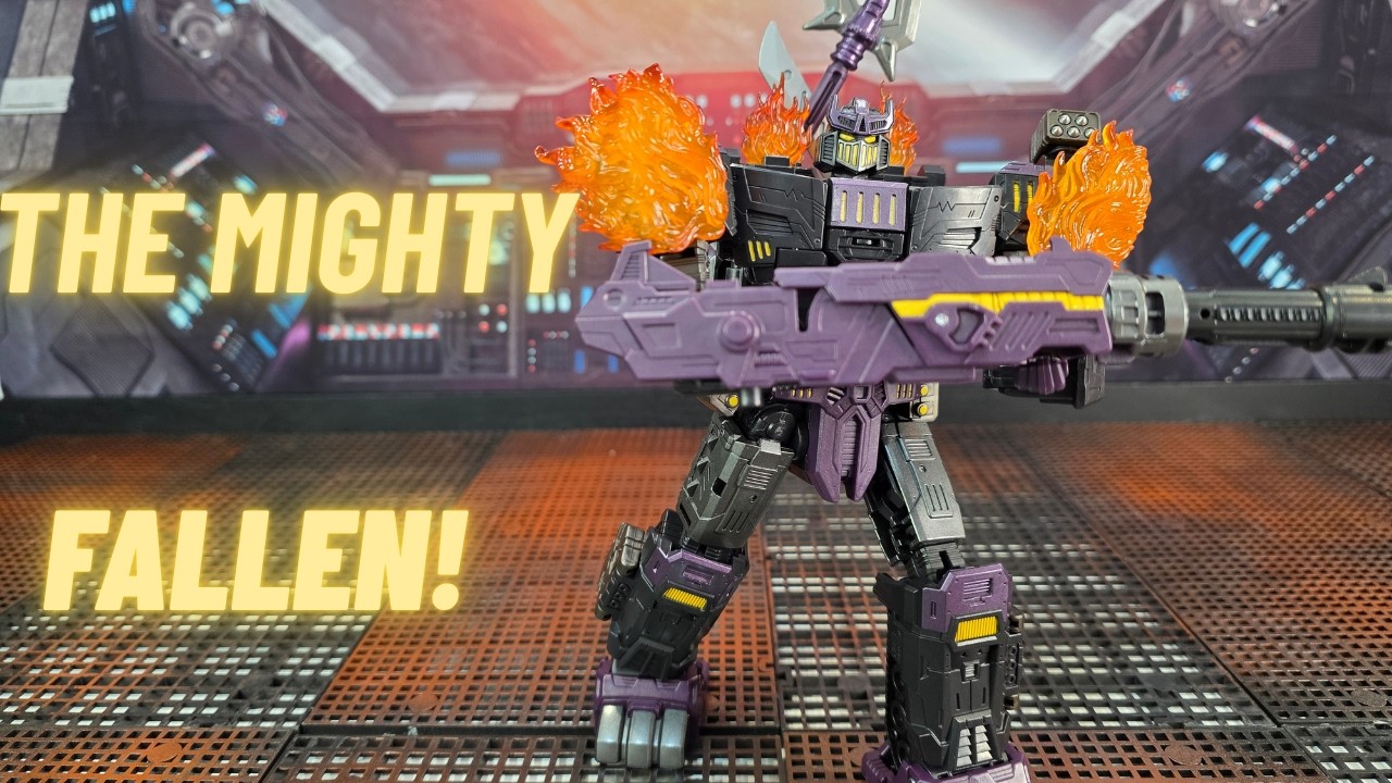 The Mighty Fallen! Transformers Age of the Primes Leader Class Megatronus Review