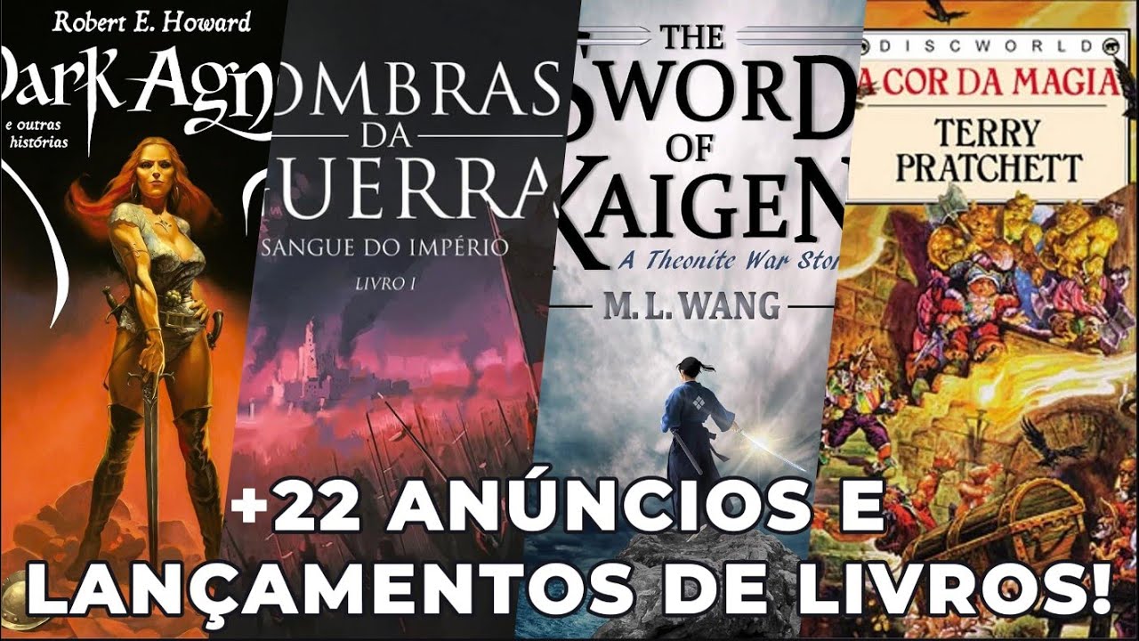 +8 Lançamentos e +14 Anúncios p/ 2026! Clássico, policial, alguns scifi e muita, MUITA fantasia!