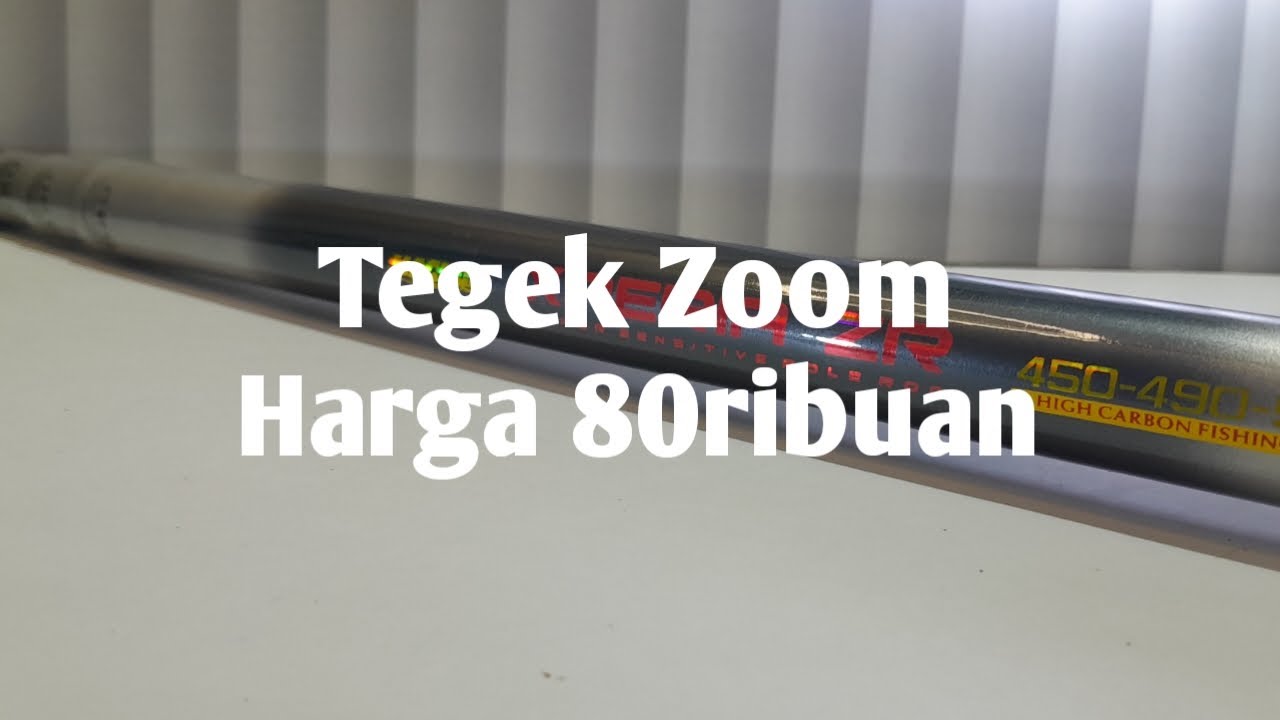 Unboxing dan Review Joran Tegek Zoom Murah