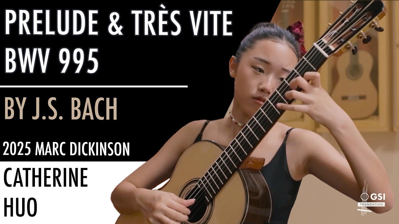 Catherine Huo performs J.S. Bach's 