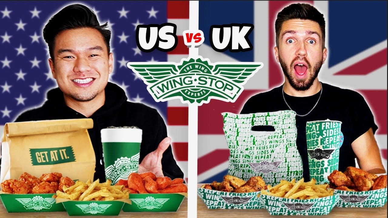 Testing US vs UK WINGSTOP to See Which is Best!
