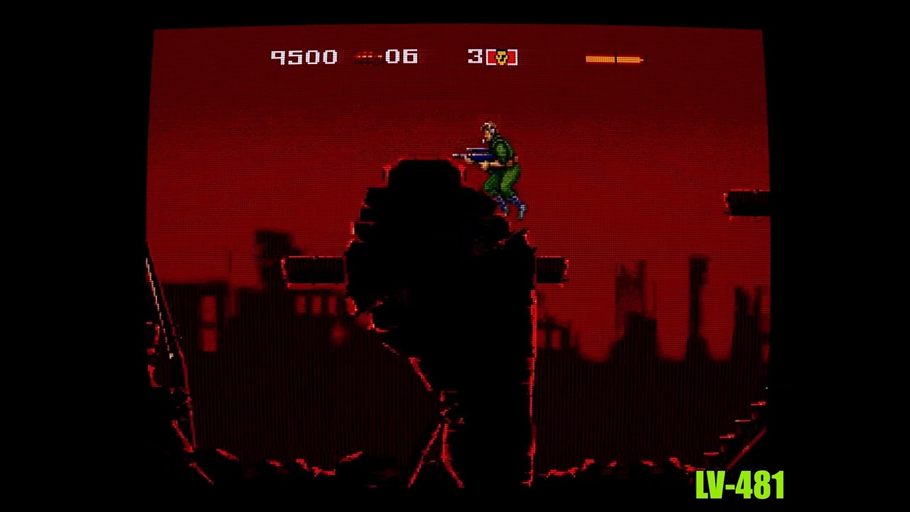 The Terminator Mega-CD (prueba captura filtro CRT)