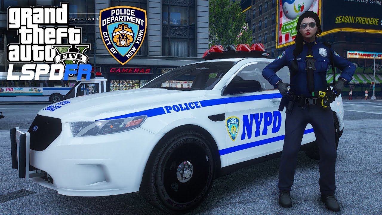 GTA 5 LSPDFR Playing As A Female Officer in New York Patrol with Liberty City Preservation Project